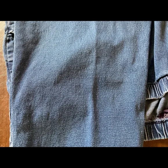 Roaman’s 32WP Fully Elastic Pull On Light Weight Denim Jeans - Picture 10 of 15